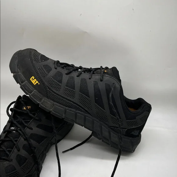 Caterpillar Mens STREAMLINE CT Comp Toe Work Industrial Safety Shoes Black SZ 13 - Picture 3 of 9